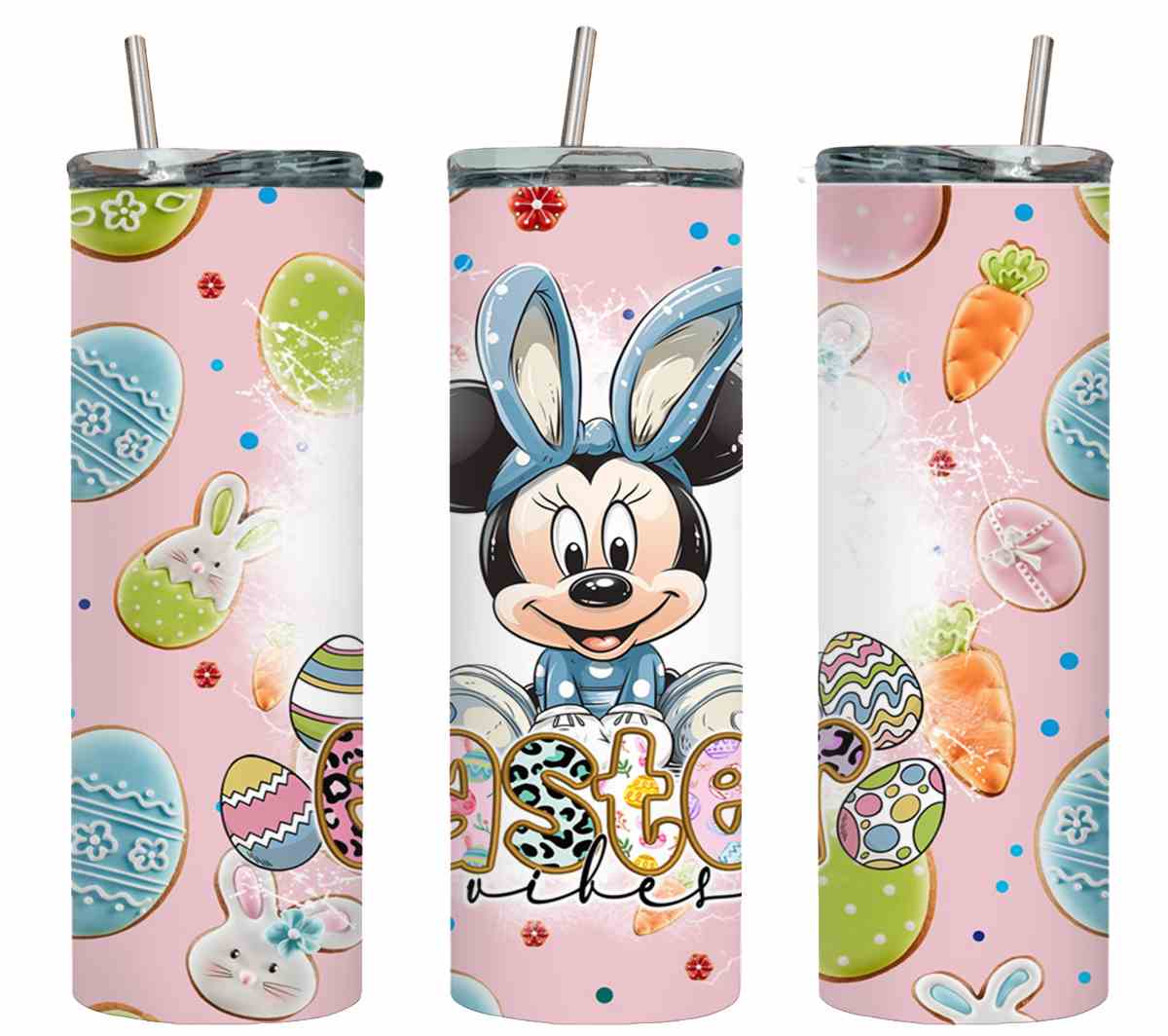 Happy Easter Mickey and Minnie-8953